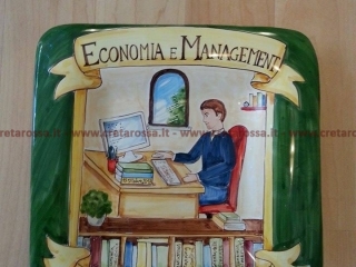 cod.art: re14 - Piatto murale in ceramica personalizzato con mestiere. Ne vorresti uno simile? Invia una richiesta e riceverai il preventivo con le spese di spedizione. 